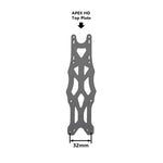pièces cadre drone fibre carbone gris hélicoptère rc fpv diy moderne technologie