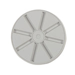 grille tailles plateforme pots fleurs rayures radiales moderne gris vert blanc durable étanche respirant