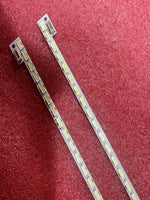 ruban led blanc moderne ligne led uniforme sans câble bouton poussoir fixations invisibles 2pcs
