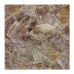 panneau mural 3d adhésif imitation briques moderne marron beige gris imperméable