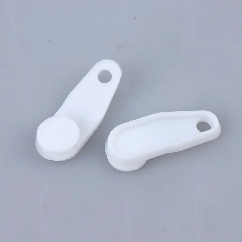 clips fermeture blancs modernes accessoire rideau durable polyester 50 pièces facile utilisation