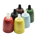 socle lampe céramique couleurs multiples moderne fixations opaques variées dimensions disponibles