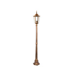 lampe rue or noir rétro classique extérieure ip65 e27 led industrielle vintage aluminium
