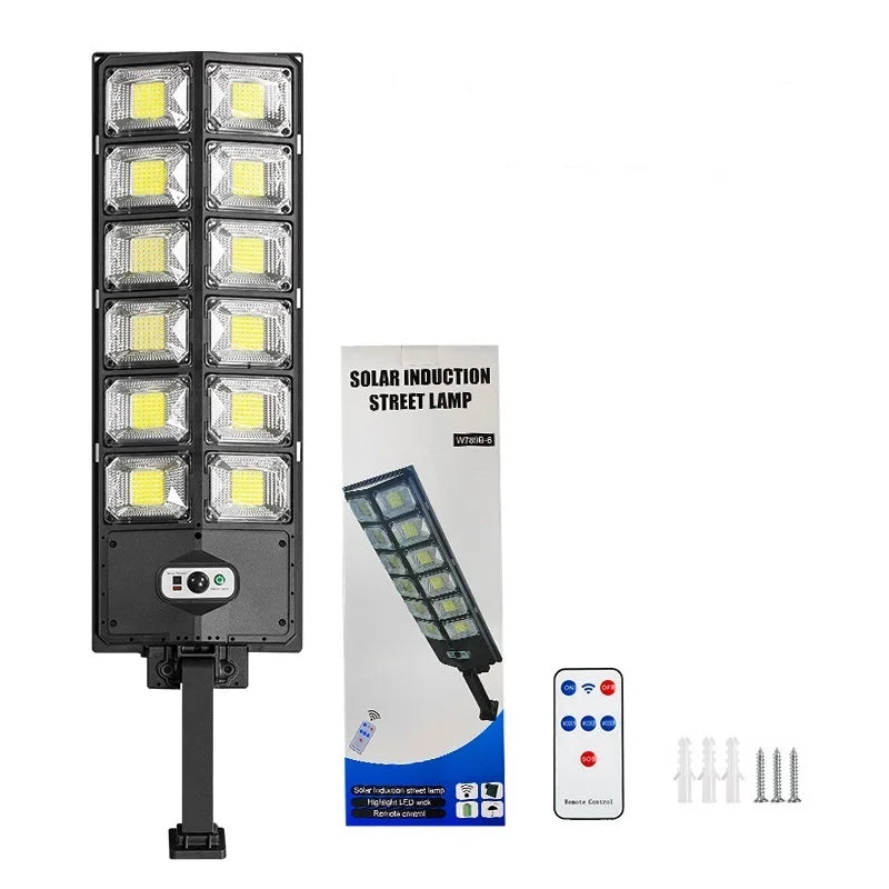 lampe solaire extérieure led noir ip65 moderne télécommande contrôle distant