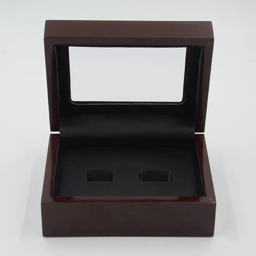 boîte bijoux bois rouge classique compartiments 16cm 12cm 7cm opacité mat retro