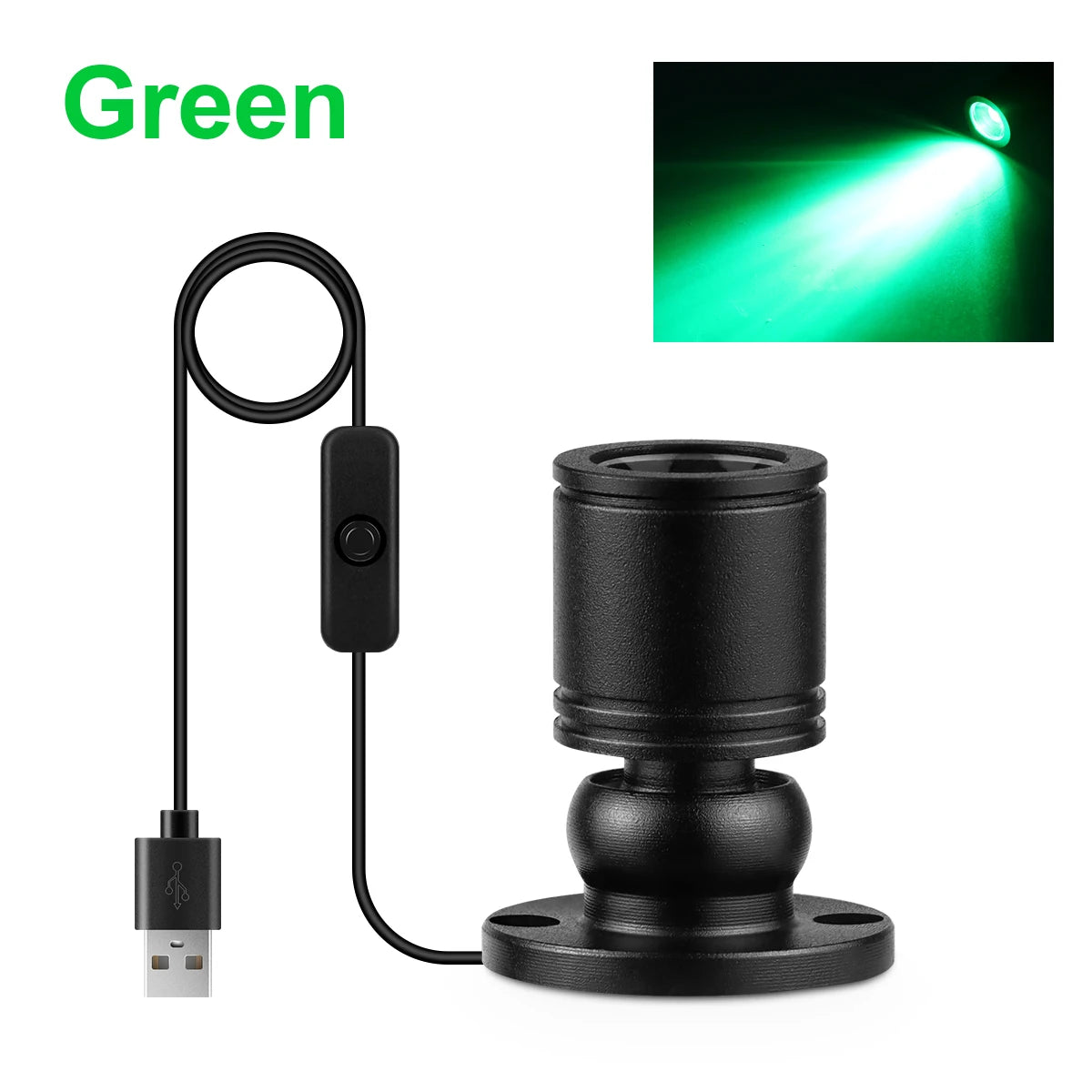 projecteur led couleur usb 5v blanc noir vert rouge bleu jaune violet transparent moderne