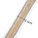 ruban jute dentelle blanche vintage rustique 2m 5m opacité beige blanc decoration cadeau festive