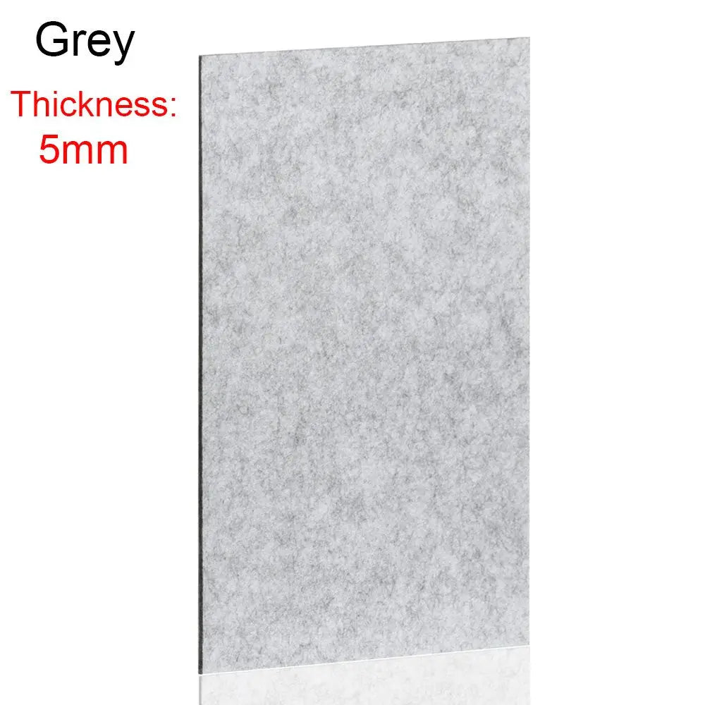 tapis protection meubles feutre adhésif anti rayures blanc gris noir 21x30cm 3mm 5mm