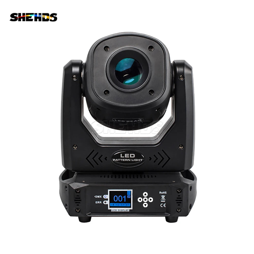 projecteur led spot 100w noir moderne effet lumineux scène dj certification cee fcc rohs