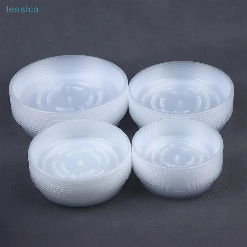 assiettes plastique transparentes rayures horizontales modernes couvercle set cuisine
