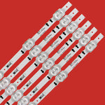 bande led rétro éclairage adhésif blanc moderne téléviseur connecteur câbles télécommande 836mm