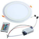 plafonnier led moderne blanc télécommande 110v 220v rgb 6w 9w 16w 24w