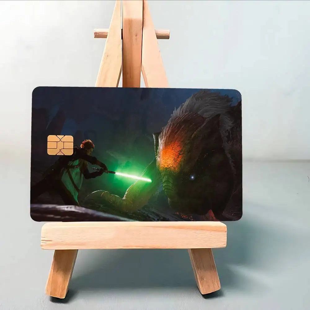 protège cartes star wars illustrations films personnages adhésifs réutilisables waterproof différentes couleurs modernes
