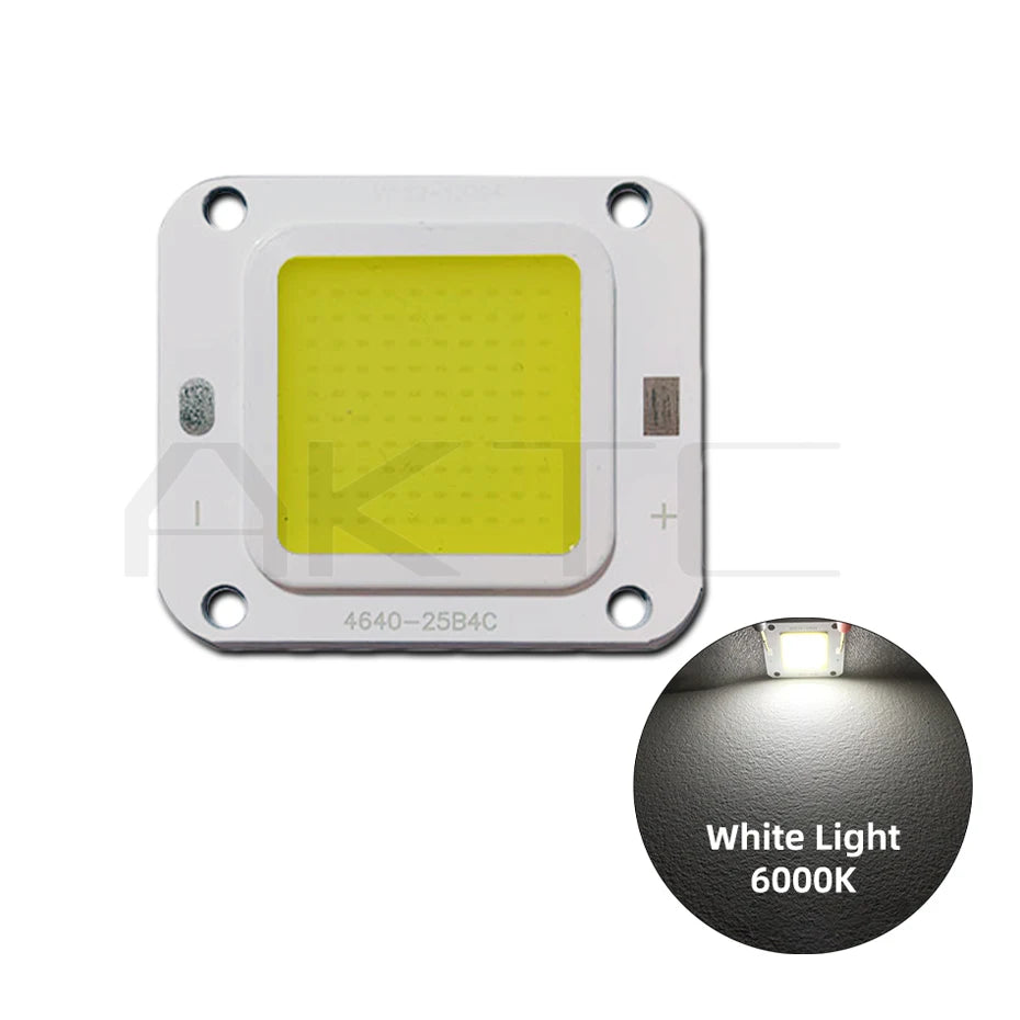 lampe led cob blanc jaune haute luminosité 12v moderne technologie vis aluminium