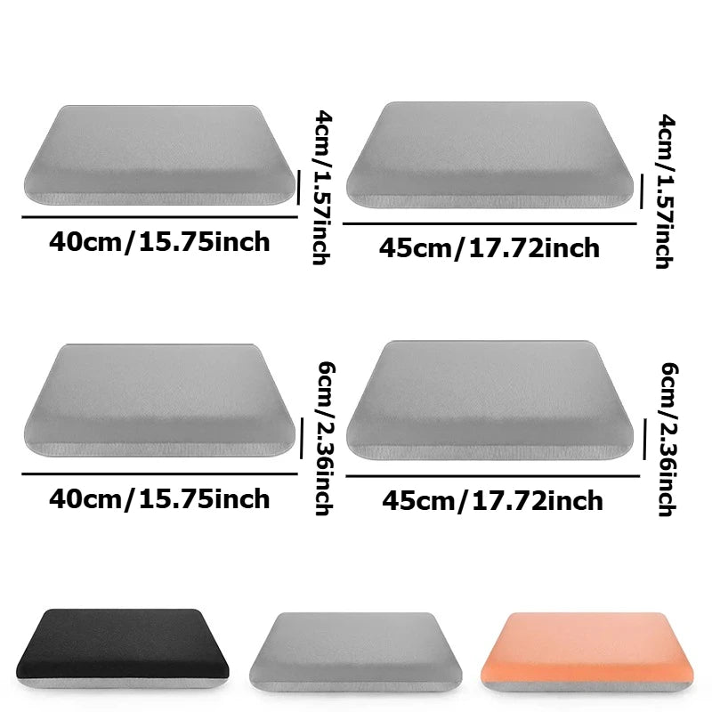 coussin latex perforé confortable beige gris orange 40x40cm 45x45cm