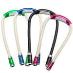 lampe frontale led col flexible lecture coureur camping extérieur vert bleu rose