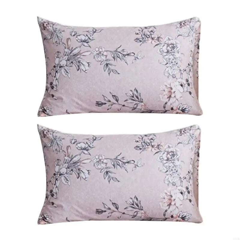 parure lit drap housse taies d'oreiller motif fleurs moderne élégant