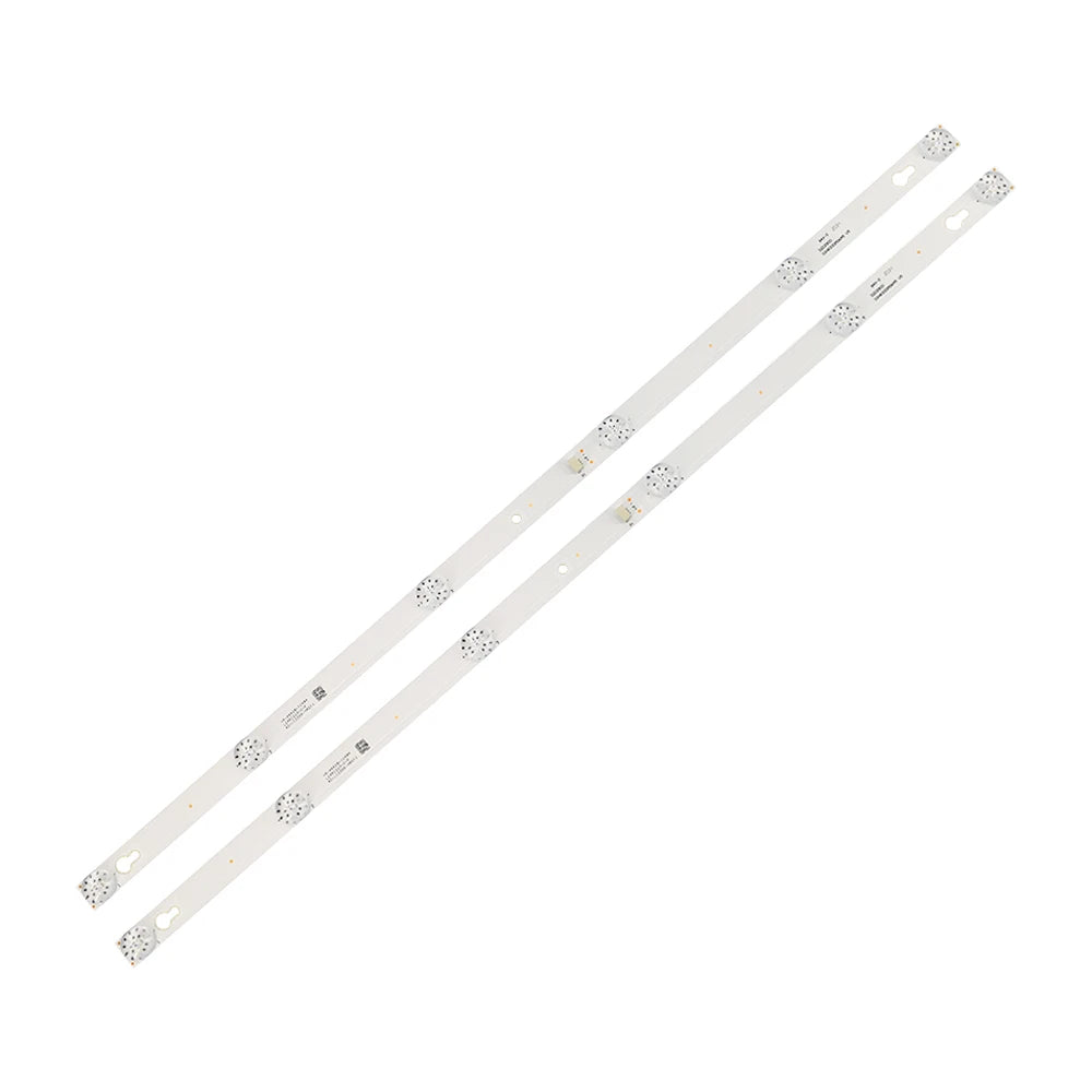 bande lumineuse led blanc points noirs moderne connecteurs dorés 6v 32 pouces aluminium substrat