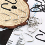 crochets murals modernes fer noir argenté lisses vis multifonctionnels maison cuisine salle bain