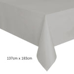 serviette table jetable rectangulaire unie mariage anniversaire fête décoration table plastique moderne