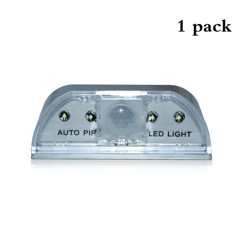lampe serrure détecteur mouvement transparent adhésive veilleuse urgence led moderne facile chambre porte armoire