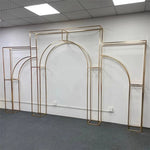 structure décorative moderne or géométrique intérieur extérieur 200cm 140cm