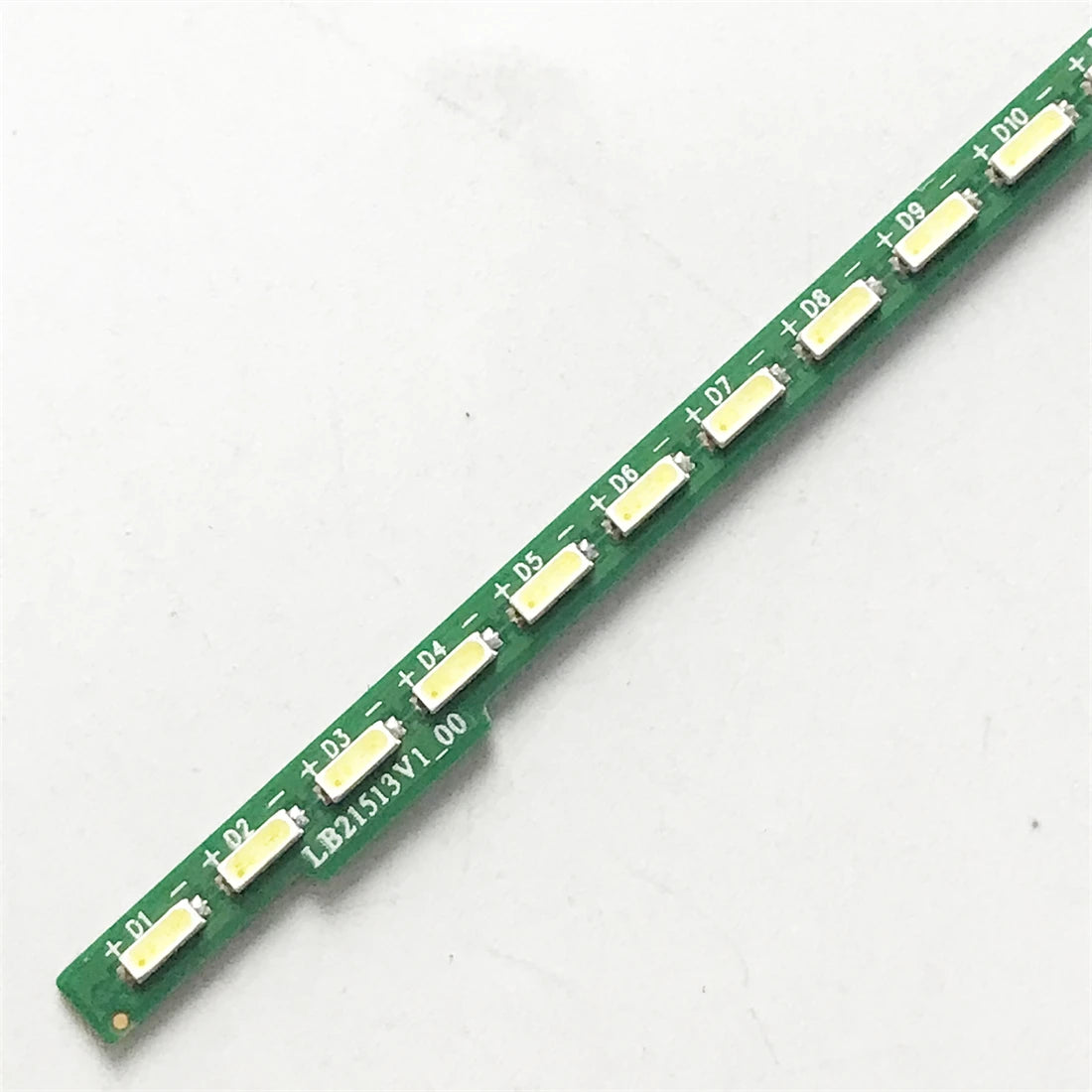 ruban led vert ligne continue diodes modernes connecteur extrémités diodes led opaques sans fixation