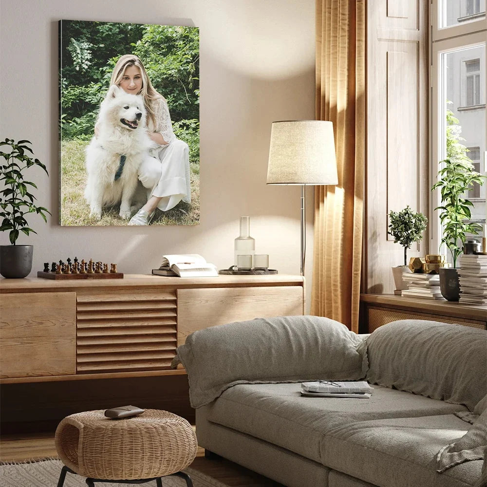 toile d'art moderne minimaliste rectangle vertical blanc sans motif cadre 20x30cm 30x40cm 40x50cm 40x60cm
