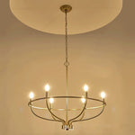 lustre suspendu moderne or antique noir mat base e12 chaîne suspension