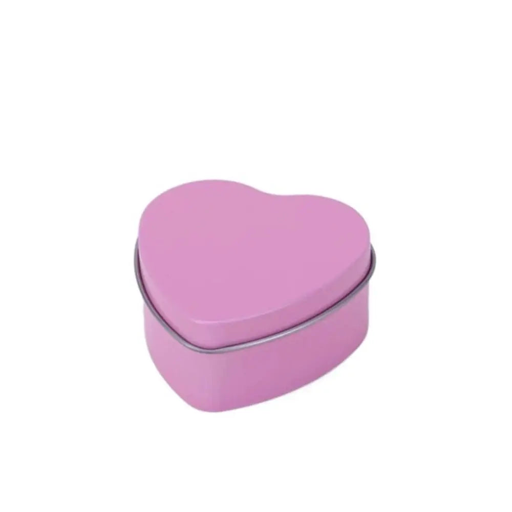 boîtes forme cœur rouge rose contemporaines réutilisables couvercle