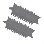 autocollants étoiles antidérapants rose bleu gris vert noir blanc texture diamant moderne adhésif sécurité