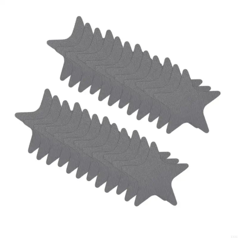 autocollants étoiles antidérapants rose bleu gris vert noir blanc texture diamant moderne adhésif sécurité