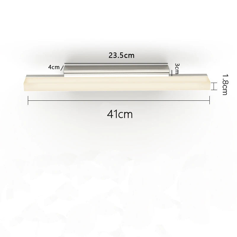appliques murales modernes led blanc argenté facile chambre cuisine salle manger