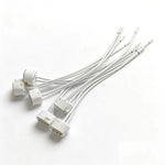 connecteurs électriques blancs modernes douilles halogène céramique 12V 250V led flux lumineux moins60V