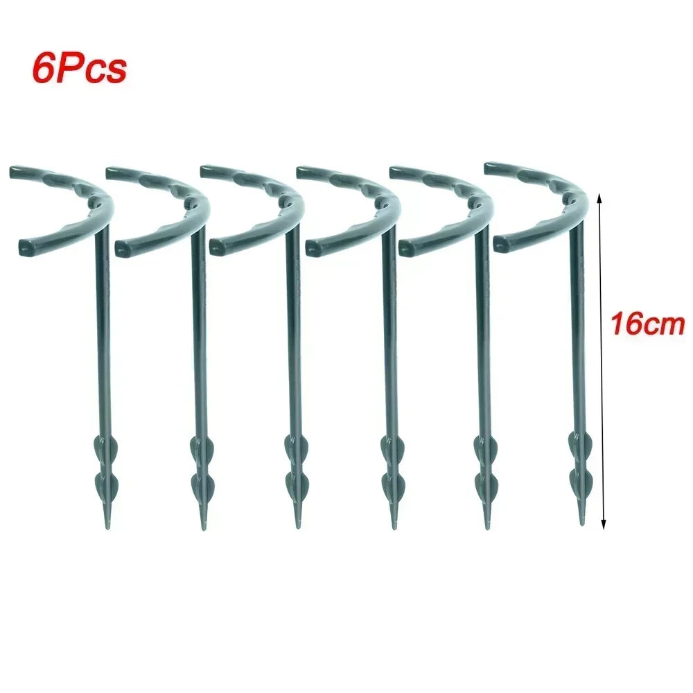 Support plante vert rond moderne 16cm 27cm plastique lisse pièces
