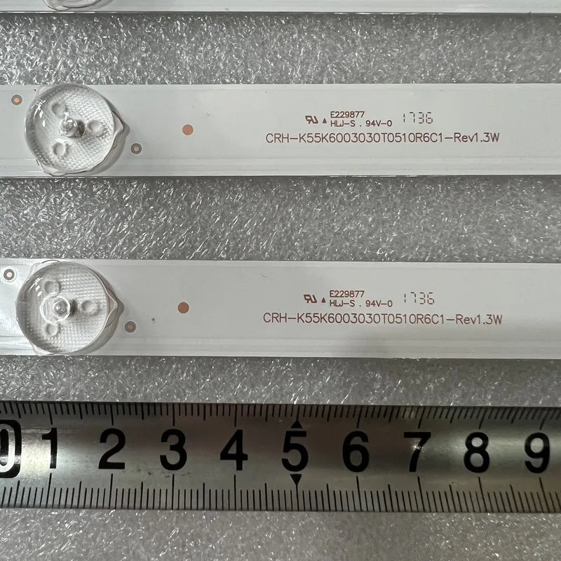 bande led argentée moderne 1082mm connecteurs réutilisable aluminium translucent