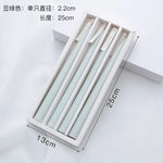 support bougie transparent moderne raisonné injection molding gradient couleur décoration ambiance
