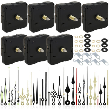 kits mouvement horloges murales aiguilles diverses couleurs moderne diy bricolage entretoises clés réglage