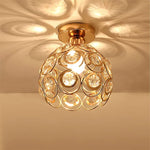 pendant semi encastré cristal moderne ampoule edison lumiere brillante deco florale eleɡante