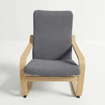 couvre chaise gris moderne tissu motifs géométriques élastique polyester accueil one size