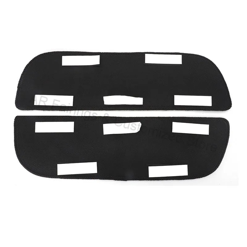 tapis velours noir adhésif moderne intérieur voiture sol auto