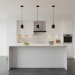 Lampes suspendues modernes minimalistes bois clair blanc noir câble ampoule tension 90 260V flux