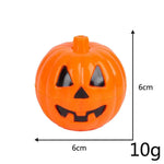 pot bonbons citrouille halloween yeux sourire orange 6cm 6cm