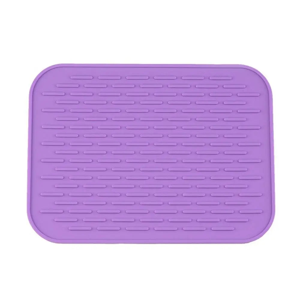 protège plat silicone moderne turquois jaune violet rose vert bleu noir texturé utilitaire cuisine