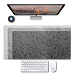 tapis souris gris foncé texture points blancs moderne antidérapant souris clavier tasse