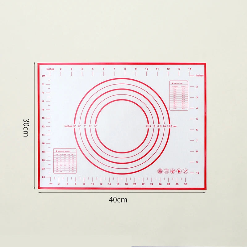 tapis pâtisserie silicone violet blanc dessins pâtisserie pratique rouleaux sucre pâte four