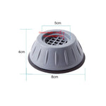 pieds meubles universels anti vibration antidérapants silencieux isolation thermique anti corrosion moderne adhésif gris