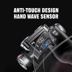 lampe frontale rechargeable led zoom ceinture ajustable batterie intégrée écran numérique pêche