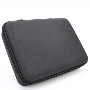 boîte rangement montres 15 compartiments velours antichoc moderne noire portable