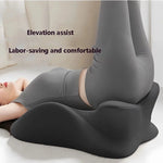 coussin ergonomique mousse mémoire forme colonne gris clair confortable ajustable lit canapé soulagement douleur